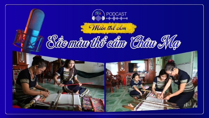 Sắc màu thổ cẩm Châu Mạ