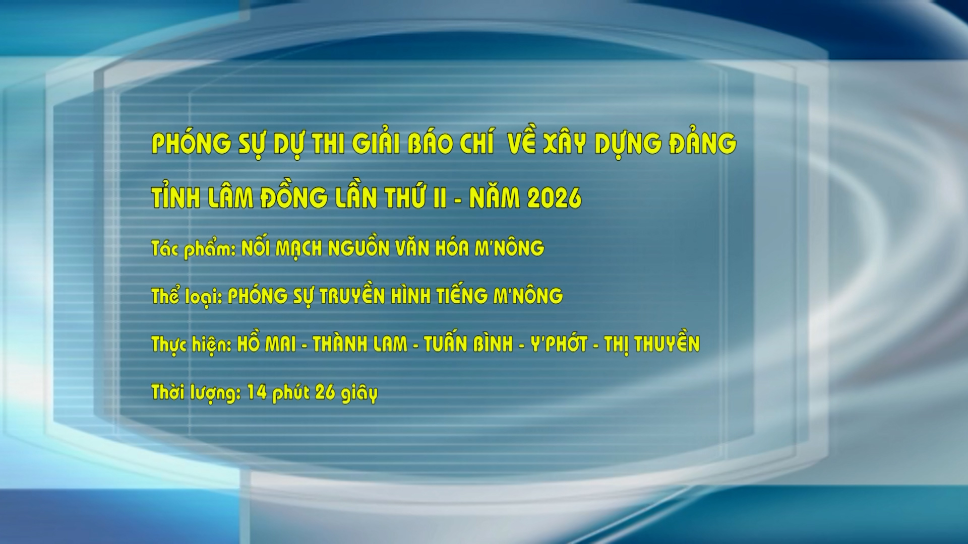 Nối mạch nguồn văn hóa M Nông