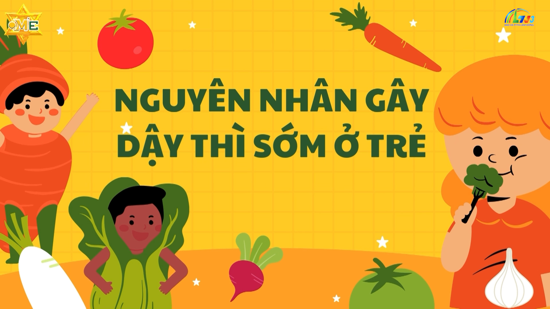Dinh dưỡng dành cho trẻ dậy thì sớm